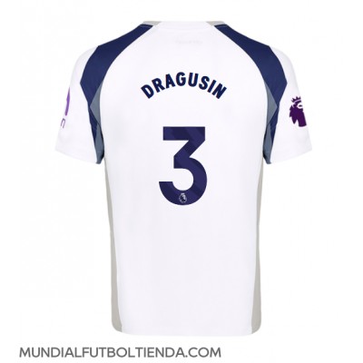 Camiseta Tottenham Hotspur Radu Dragusin #3 Primera Equipación Replica 2025-26 mangas cortas Camiseta Tottenham Hotspur Radu Dragusin #3 Primera Equipación Replica 2025-26 mangas cortas